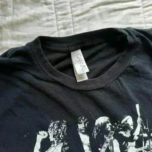 Led zeppelin ft no quarter band tee graphic women’s large cotton crewneck - Picture 5 of 8